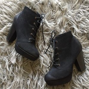 Mossimo Black Booties